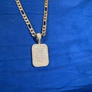 Gold Chain with Pendant